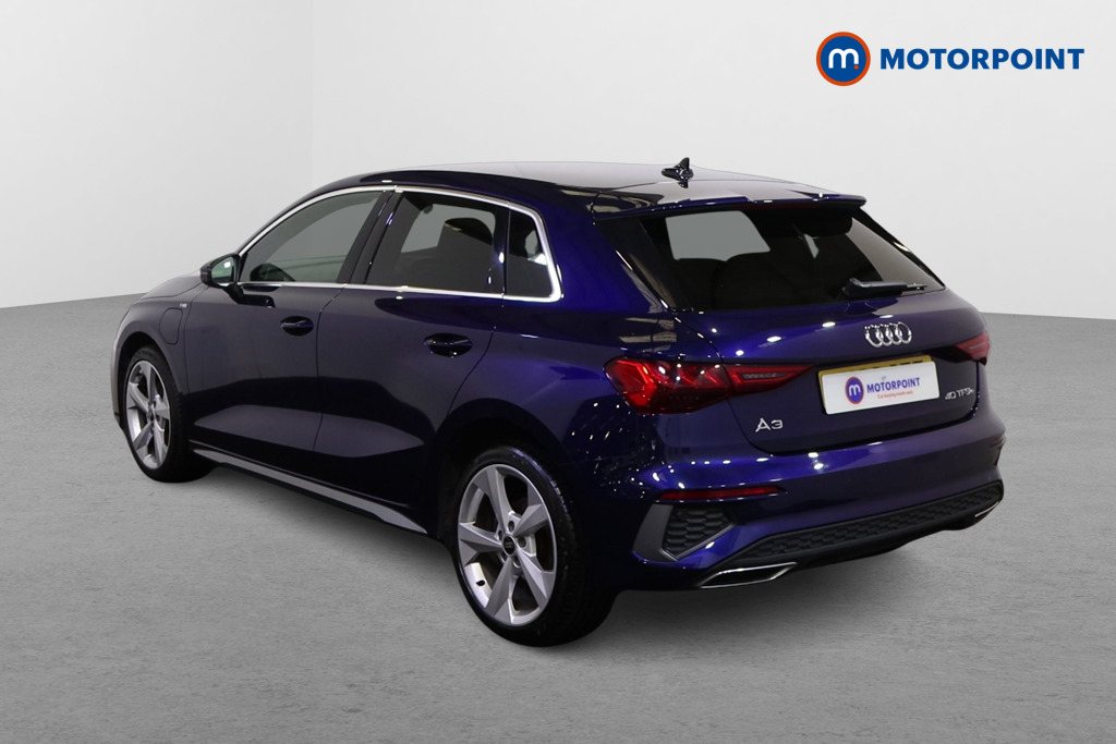 Audi A3 S Line Automatic Petrol Plug-In Hybrid Hatchback - Stock Number (1585681) - Passenger side rear corner