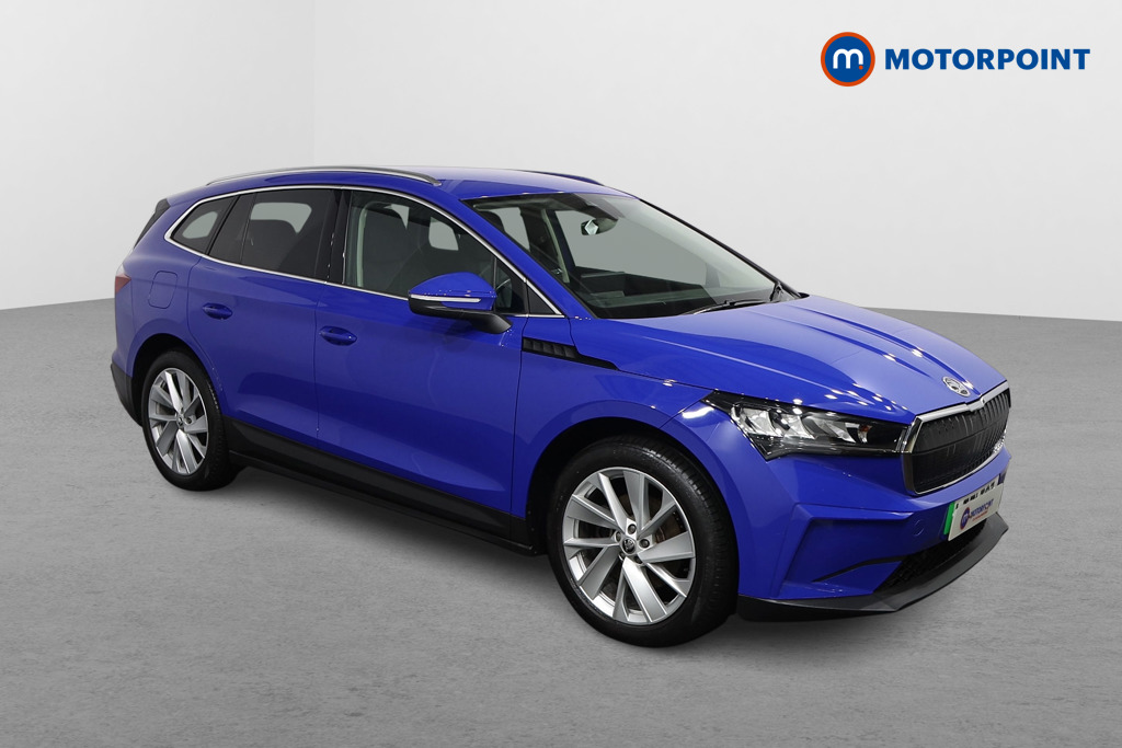 Skoda Enyaq 60 Ecosuite Automatic Electric SUV - Stock Number (1588591) - Drivers side front corner