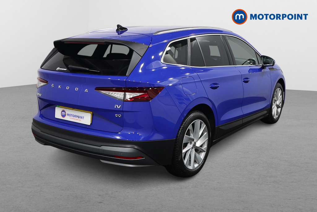 Skoda Enyaq 60 Ecosuite Automatic Electric SUV - Stock Number (1588591) - Drivers side rear corner