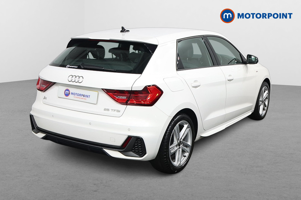 Audi A1 S Line Manual Petrol Hatchback - Stock Number (1584332) - Drivers side rear corner