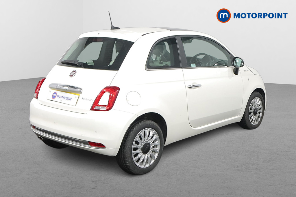 Fiat 500 Dolcevita Manual Petrol Hatchback - Stock Number (1584960) - Drivers side rear corner