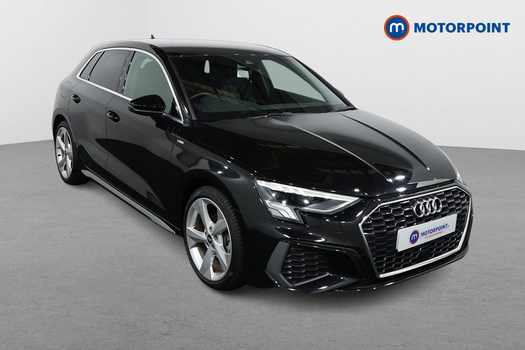 Audi A3 S Line Manual Petrol Hatchback - Stock Number (1586267) - Drivers side front corner