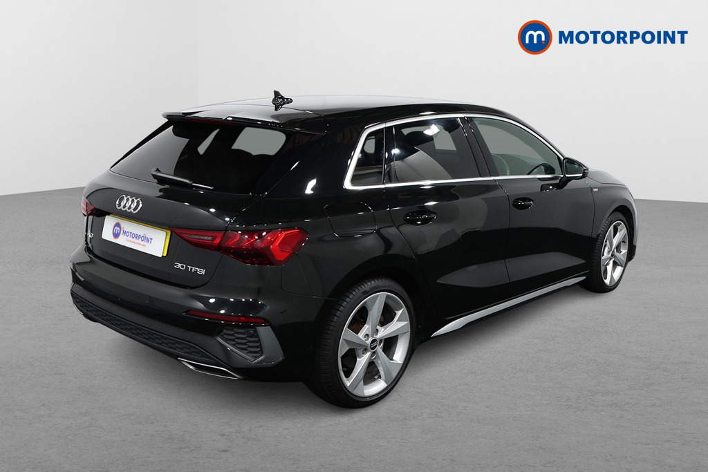 Audi A3 S Line Manual Petrol Hatchback - Stock Number (1586267) - Drivers side rear corner