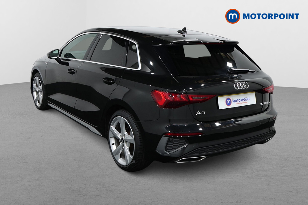 Audi A3 S Line Manual Petrol Hatchback - Stock Number (1586267) - Passenger side rear corner