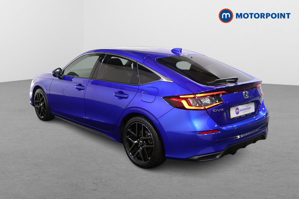 Honda Civic Advance Automatic Petrol-Electric Hybrid Hatchback - Stock Number (1586362) - Passenger side rear corner