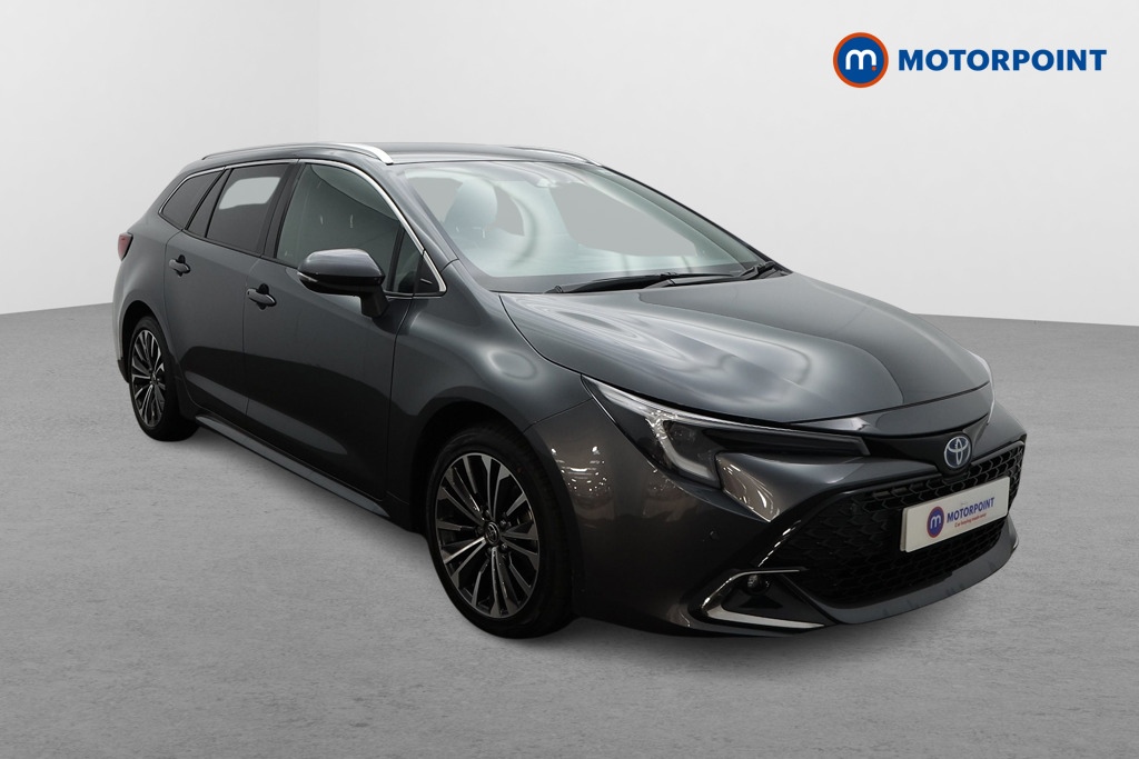Toyota Corolla Design Automatic Petrol-Electric Hybrid Estate - Stock Number (1586563) - Drivers side front corner