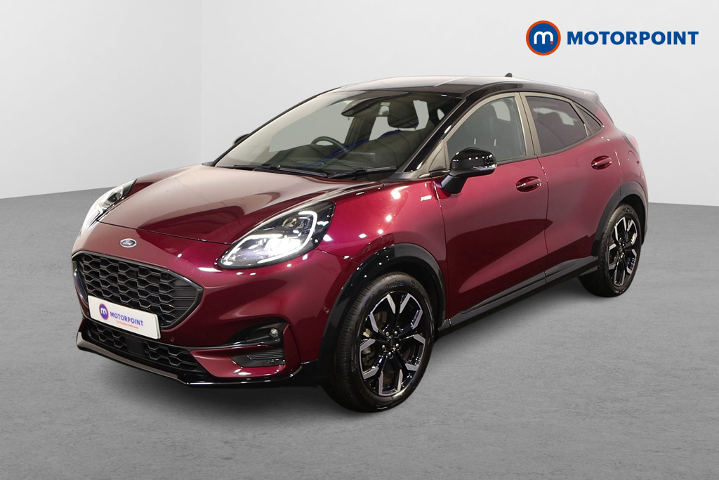Ford Puma Vivid Ruby Edition Manual Petrol SUV - Stock Number (1588000) - Passenger side front corner