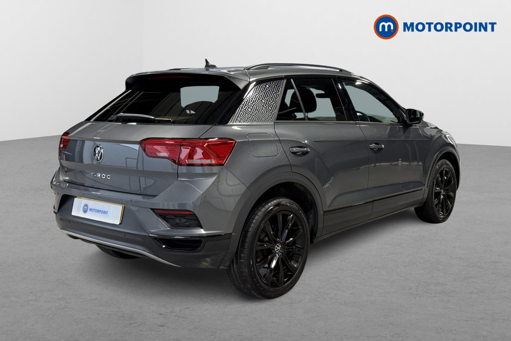 Volkswagen T-Roc Black Edition Automatic Petrol SUV - Stock Number (1588068) - Drivers side rear corner
