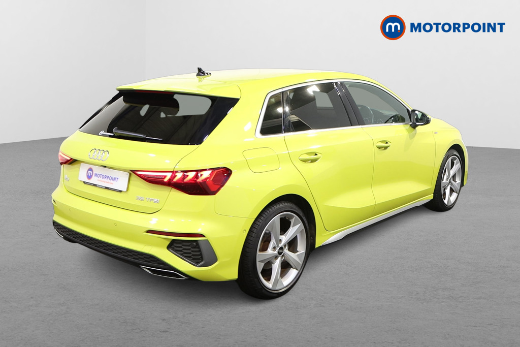 Audi A3 S Line Automatic Petrol Hatchback - Stock Number (1588244) - Drivers side rear corner