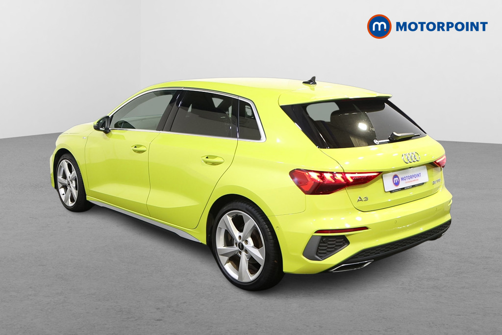 Audi A3 S Line Automatic Petrol Hatchback - Stock Number (1588244) - Passenger side rear corner