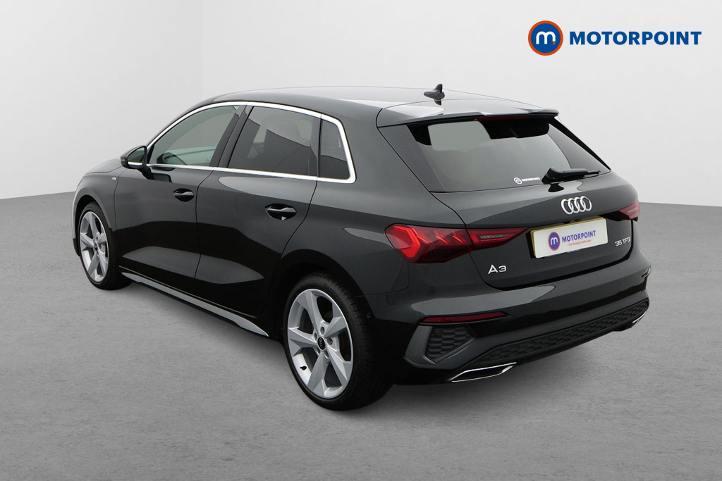 Audi A3 S Line Manual Petrol Hatchback - Stock Number (1588268) - Passenger side rear corner
