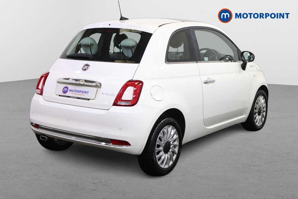 Fiat 500 Dolcevita Manual Petrol Hatchback - Stock Number (1588366) - Drivers side rear corner