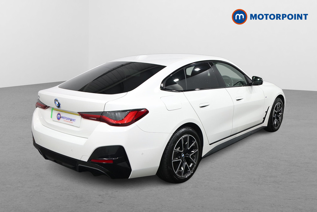BMW I4 M Sport Automatic Electric Hatchback - Stock Number (1588876) - Drivers side rear corner