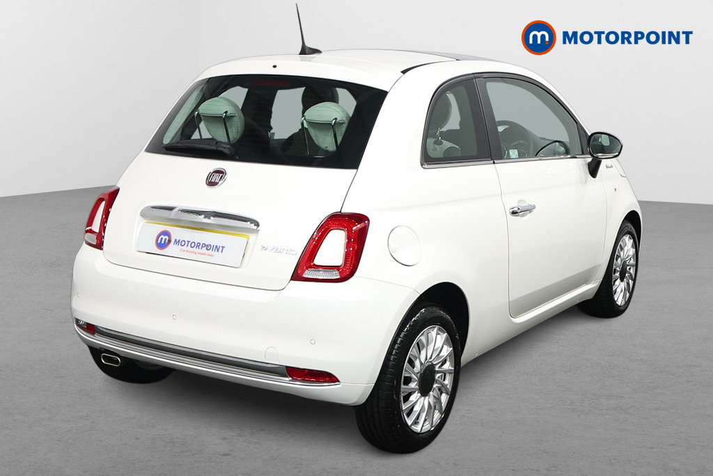 Fiat 500 Dolcevita Manual Petrol Hatchback - Stock Number (1588899) - Drivers side rear corner