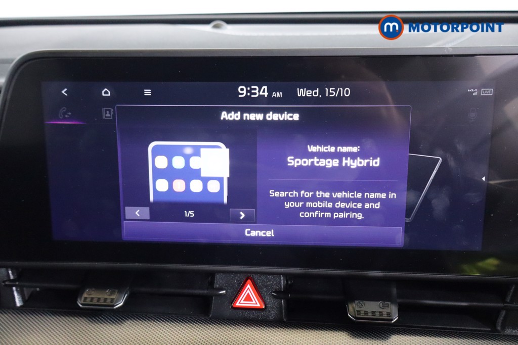 KIA Sportage Gt-Line Automatic Petrol-Electric Hybrid SUV - Stock Number (1577740) - 8th supplementary image