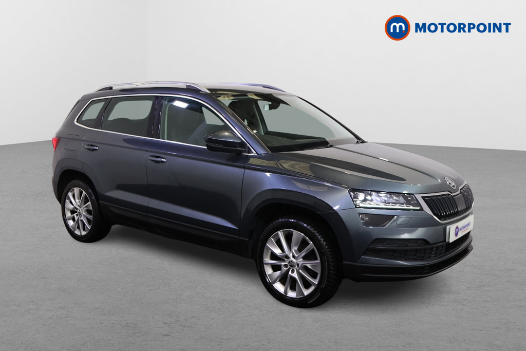 Skoda Karoq Se L Manual Petrol SUV - Stock Number (1583411) - Drivers side front corner