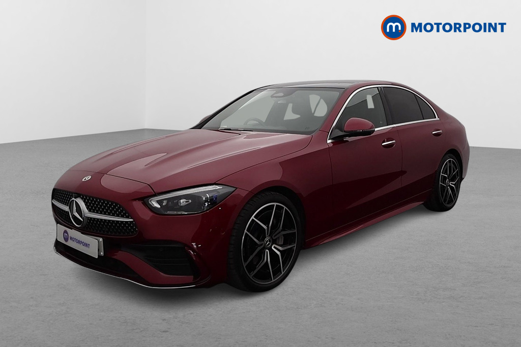 Mercedes-Benz C Class Amg Line Automatic Petrol Saloon - Stock Number (1584216) - Passenger side front corner