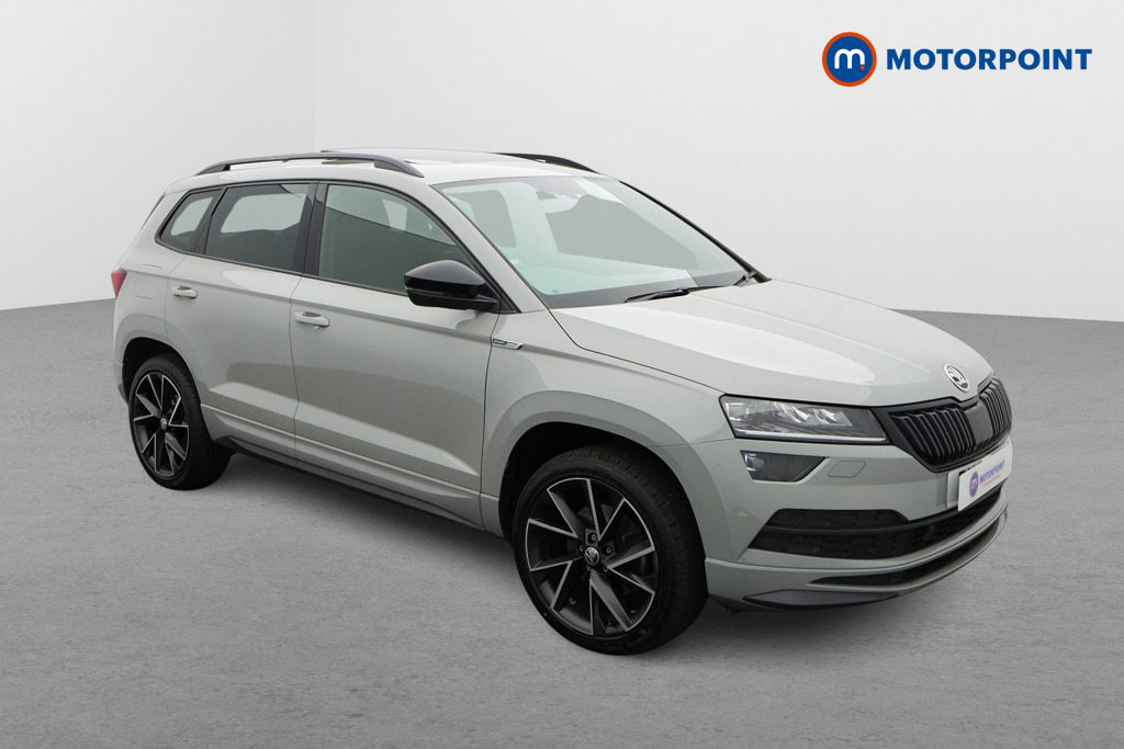 Skoda Karoq Sport Line Automatic Diesel SUV - Stock Number (1584491) - Drivers side front corner