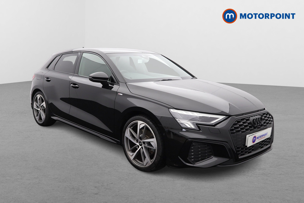Audi A3 Black Edition Automatic Petrol Hatchback - Stock Number (1585078) - Drivers side front corner