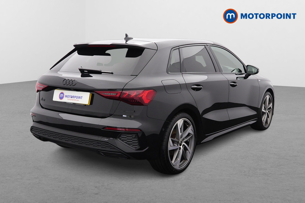 Audi A3 Black Edition Automatic Petrol Hatchback - Stock Number (1585078) - Drivers side rear corner
