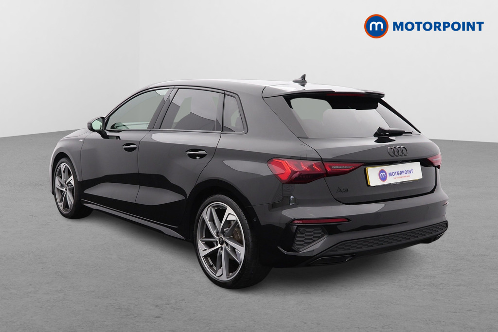 Audi A3 Black Edition Automatic Petrol Hatchback - Stock Number (1585078) - Passenger side rear corner