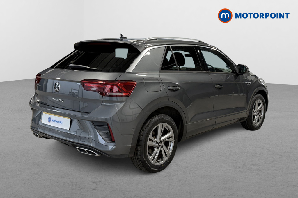 Volkswagen T-Roc R-Line Manual Petrol SUV - Stock Number (1585174) - Drivers side rear corner