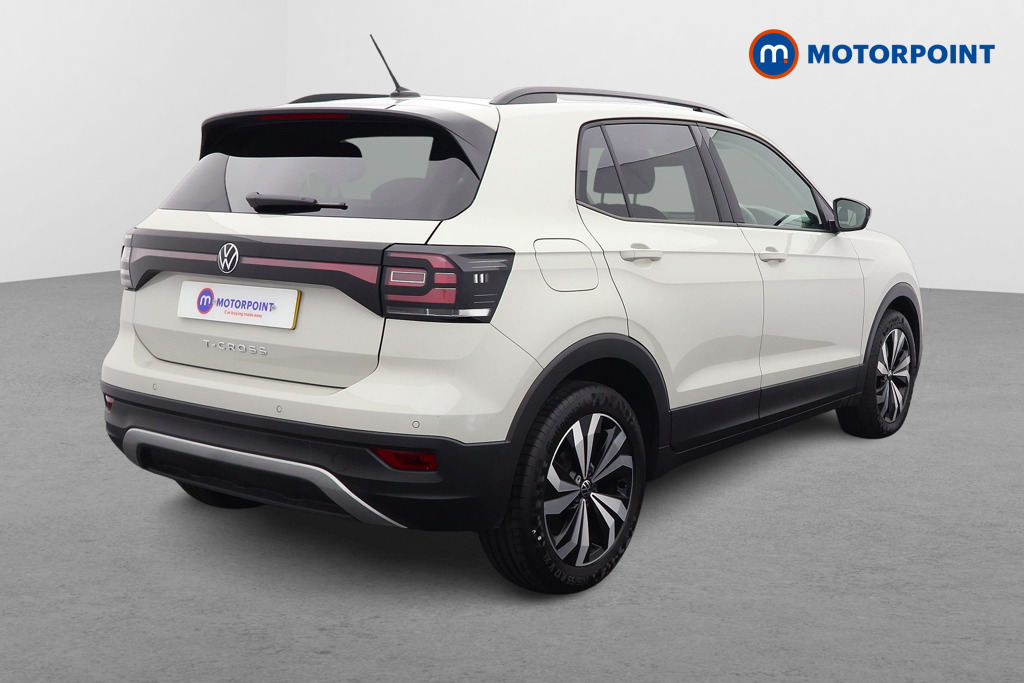 Volkswagen T-Cross Black Edition Automatic Petrol SUV - Stock Number (1586264) - Drivers side rear corner
