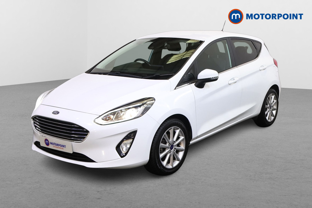 Ford Fiesta Titanium Manual Petrol Hatchback - Stock Number (1587326) - Passenger side front corner