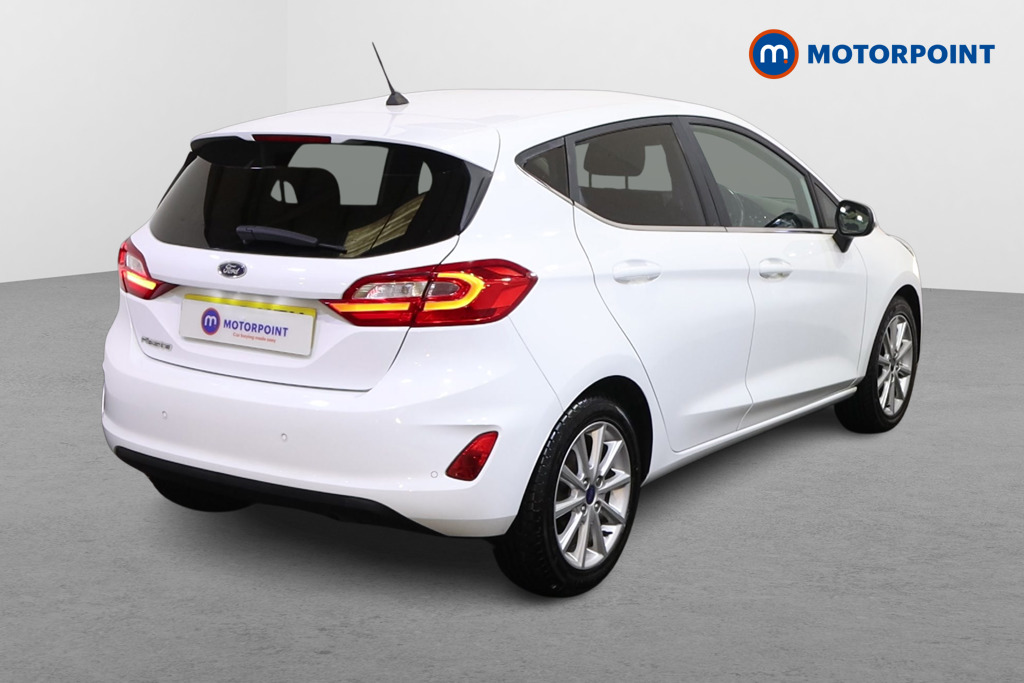 Ford Fiesta Titanium Manual Petrol Hatchback - Stock Number (1587326) - Drivers side rear corner