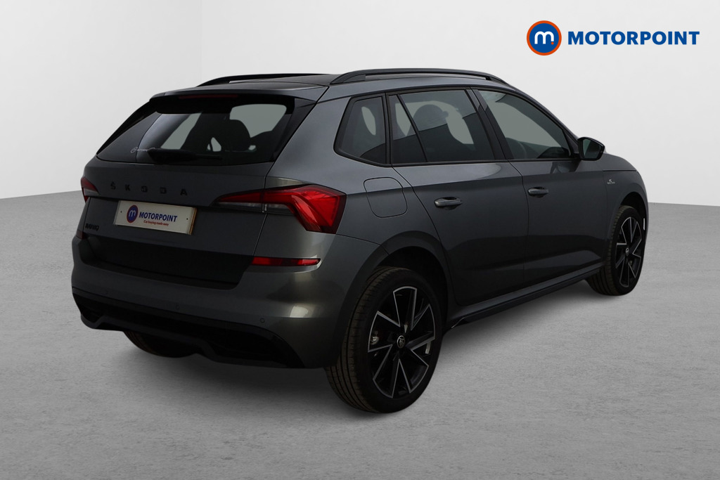 Skoda Kamiq Monte Carlo Manual Petrol SUV - Stock Number (1587557) - Drivers side rear corner