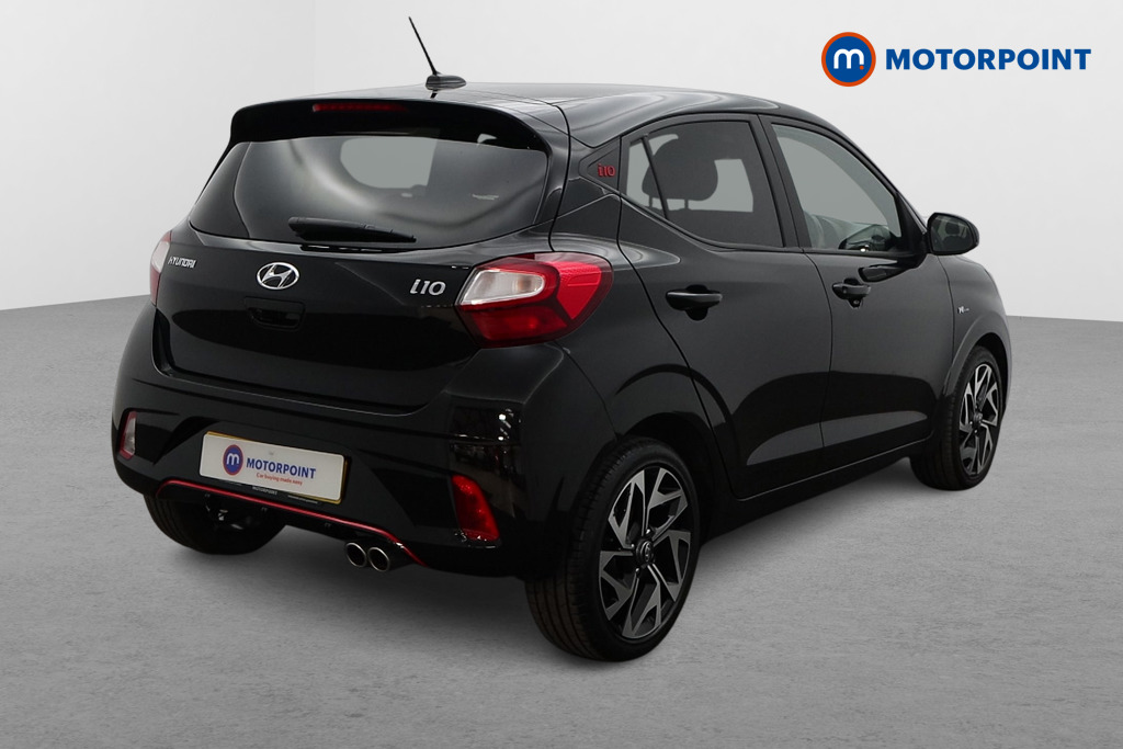 Hyundai I10 N Line Manual Petrol Hatchback - Stock Number (1587687) - Drivers side rear corner