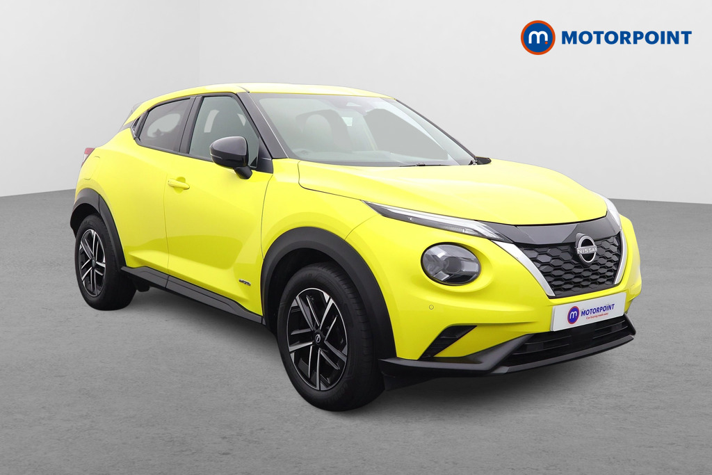 Nissan Juke N-Connecta Automatic Petrol-Electric Hybrid SUV - Stock Number (1587955) - Drivers side front corner
