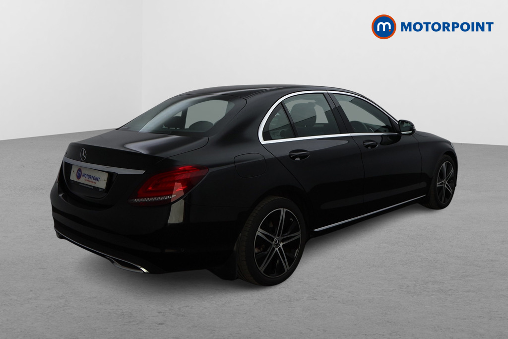Mercedes-Benz C Class Sport Automatic Petrol Saloon - Stock Number (1588572) - Drivers side rear corner