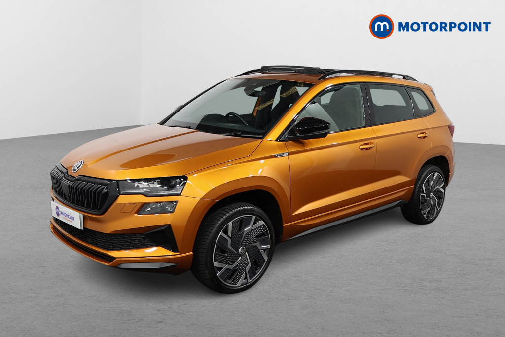 Skoda Karoq Sportline Automatic Petrol SUV - Stock Number (1588653) - Passenger side front corner