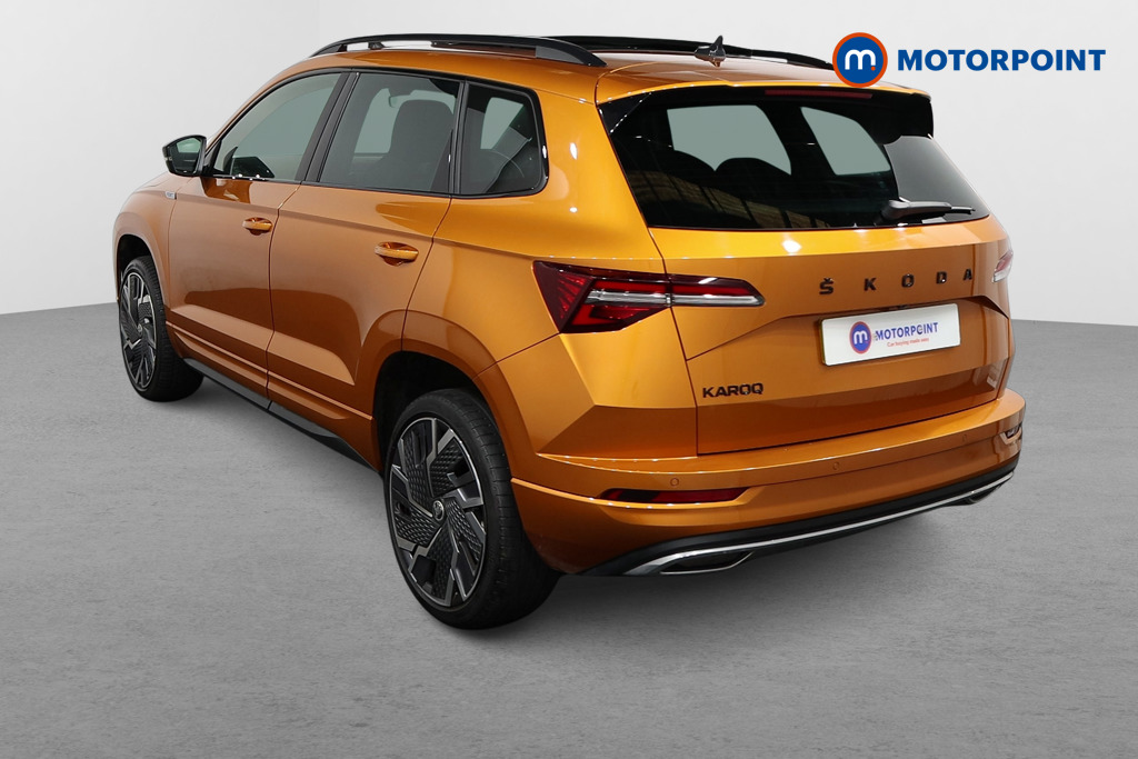 Skoda Karoq Sportline Automatic Petrol SUV - Stock Number (1588653) - Passenger side rear corner