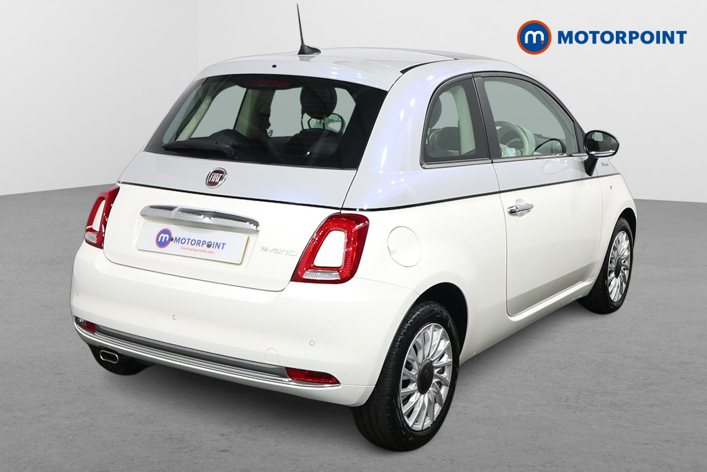 Fiat 500 Dolcevita Manual Petrol Hatchback - Stock Number (1589596) - Drivers side rear corner
