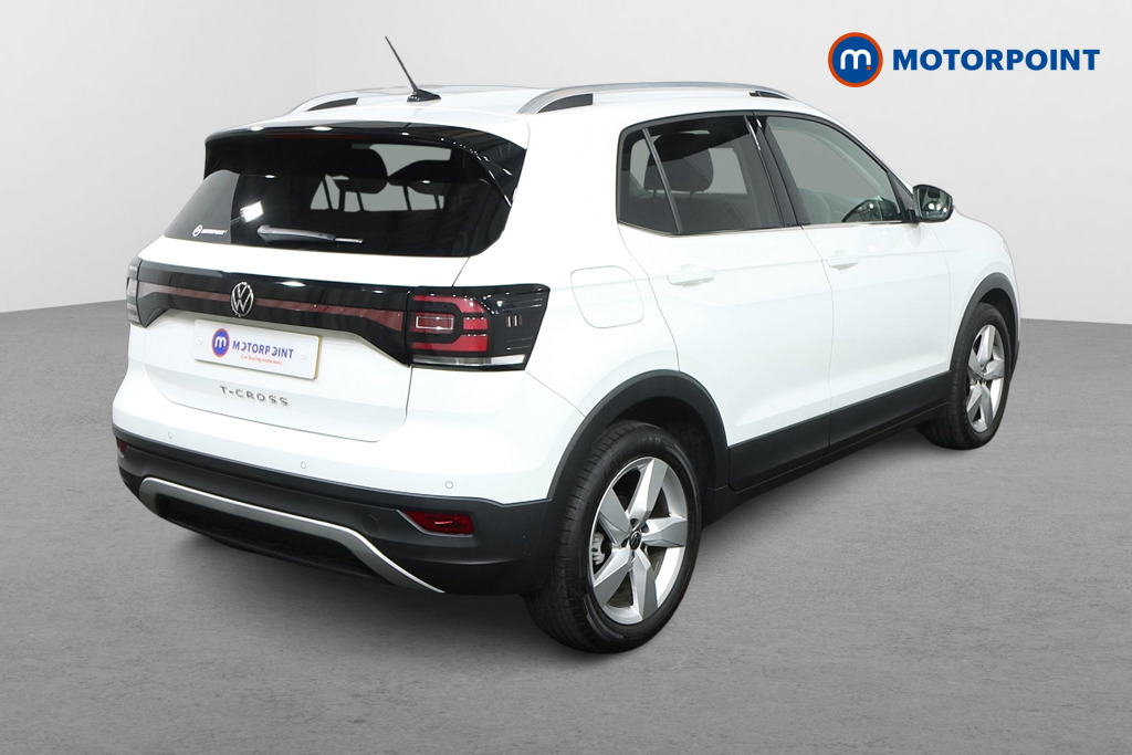 Volkswagen T-Cross SEL Manual Petrol SUV - Stock Number (1589660) - Drivers side rear corner