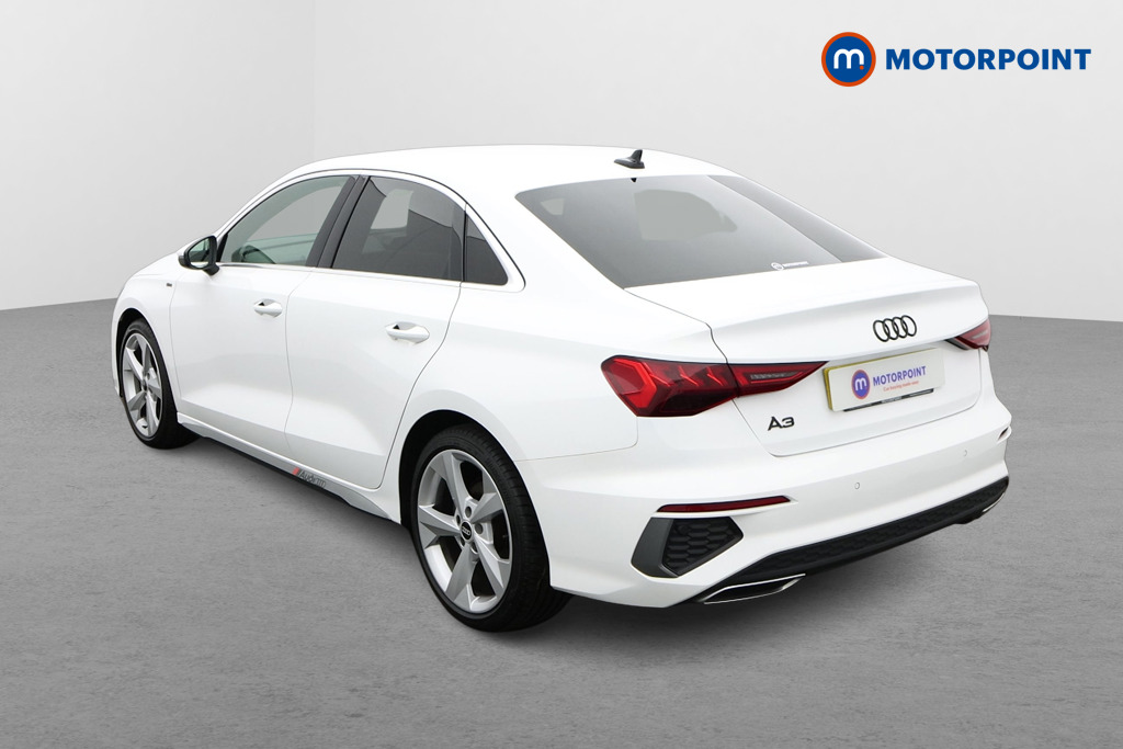 Audi A3 S Line Manual Petrol Saloon - Stock Number (1573602) - Passenger side rear corner