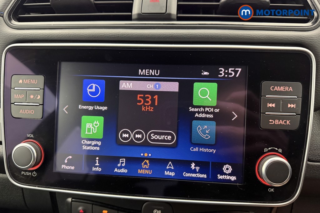 Nissan Leaf N-Connecta Automatic Electric Hatchback - Stock Number (1581931) - 8th supplementary image