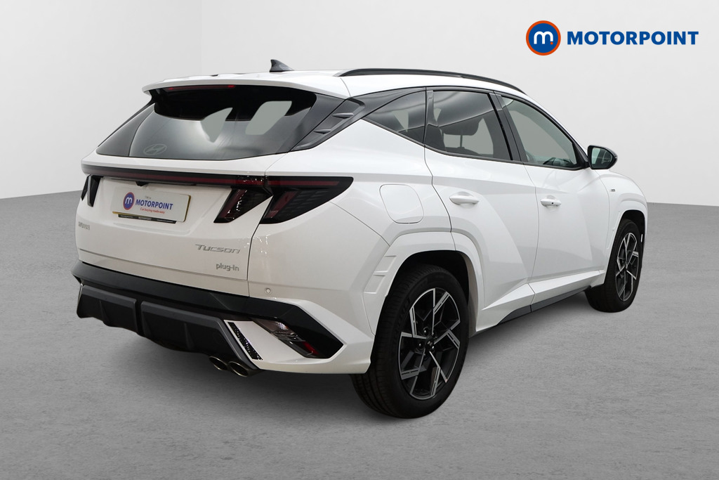Hyundai Tucson N Line Automatic Petrol Plug-In Hybrid SUV - Stock Number (1581962) - Drivers side rear corner