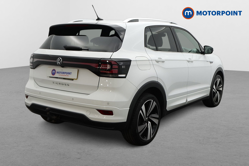 Volkswagen T-Cross R-Line Automatic Petrol SUV - Stock Number (1582597) - Drivers side rear corner