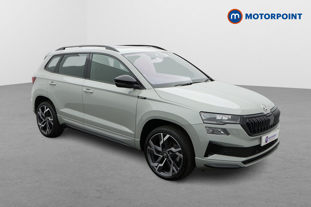 Skoda Karoq Sportline Edition Automatic Petrol SUV - Stock Number (1585873) - Drivers side front corner