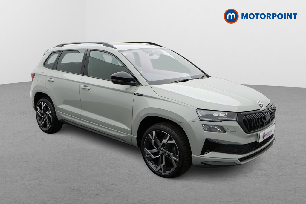 Skoda Karoq Sportline Edition Automatic Petrol SUV - Stock Number (1585876) - Drivers side front corner