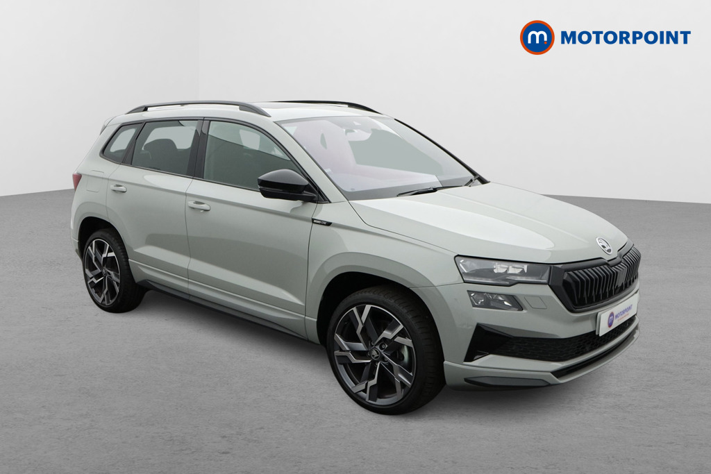 Skoda Karoq Sportline Edition Automatic Petrol SUV - Stock Number (1585880) - Drivers side front corner