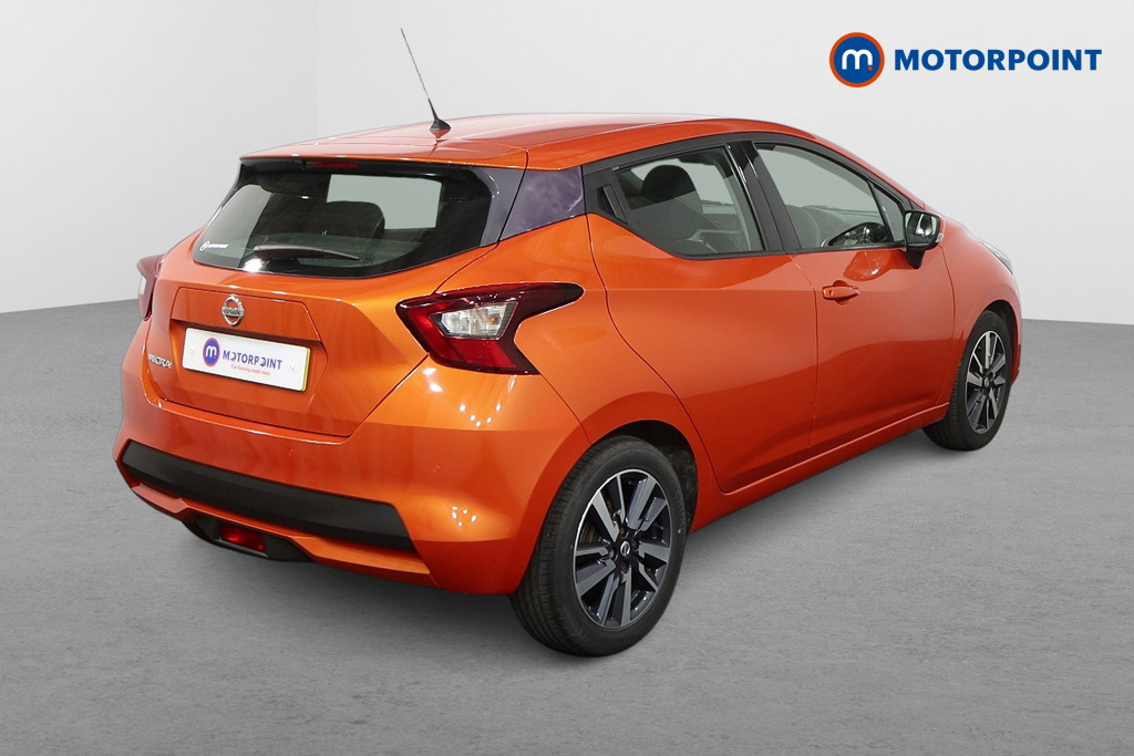 Nissan Micra Acenta Manual Petrol Hatchback - Stock Number (1586779) - Drivers side rear corner