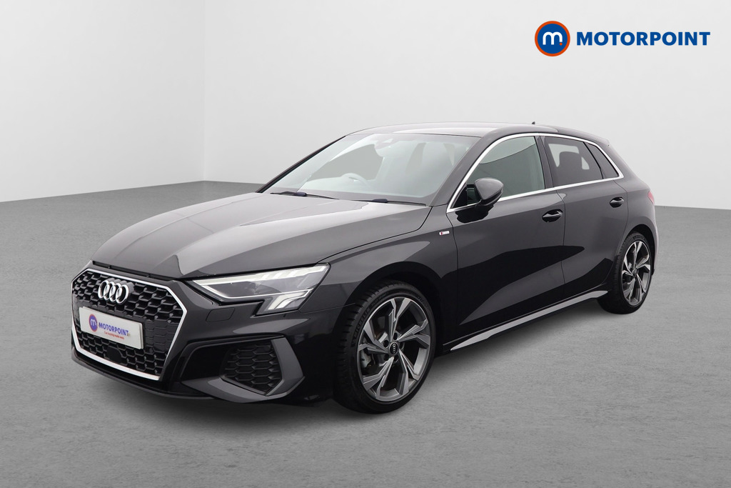 Audi A3 S Line Manual Petrol Hatchback - Stock Number (1586893) - Passenger side front corner