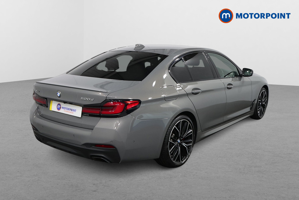 BMW 5 Series M Sport Automatic Diesel Saloon - Stock Number (1586935) - Drivers side rear corner