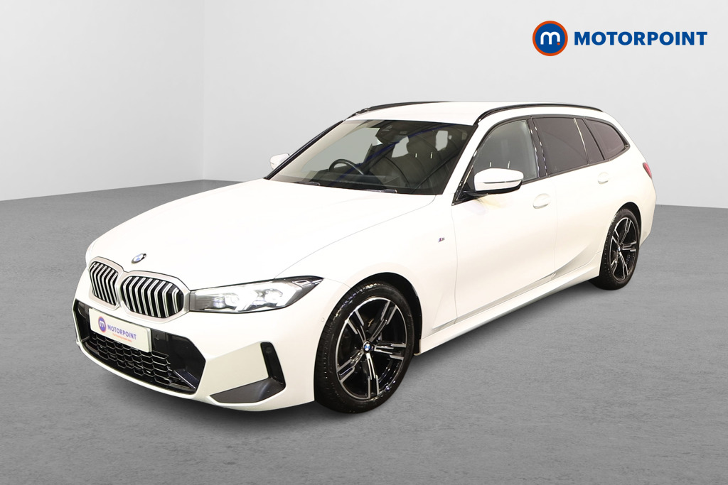 BMW 3 Series M Sport Automatic Diesel Estate - Stock Number (1587511) - Passenger side front corner