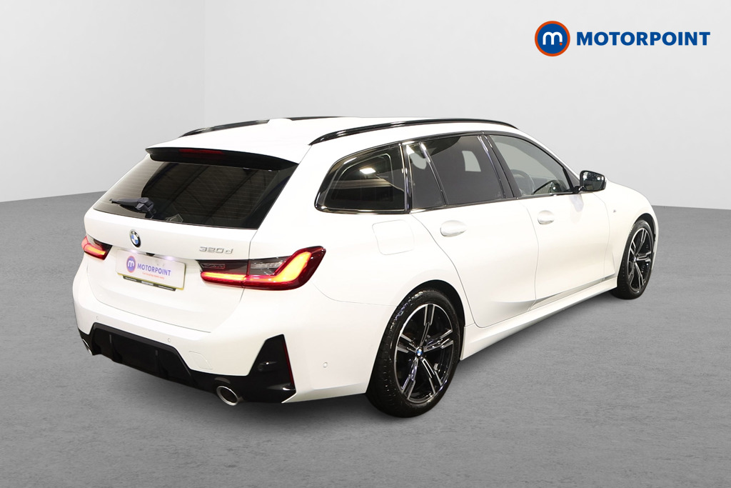 BMW 3 Series M Sport Automatic Diesel Estate - Stock Number (1587511) - Drivers side rear corner