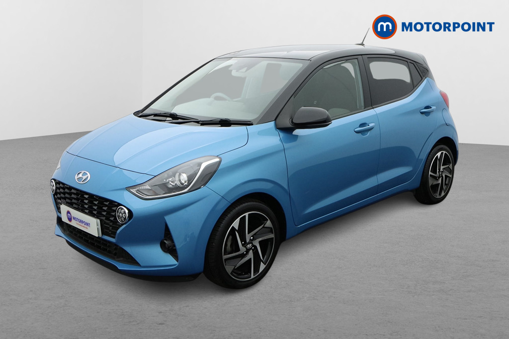 Hyundai I10 Premium Automatic Petrol Hatchback - Stock Number (1588269) - Passenger side front corner